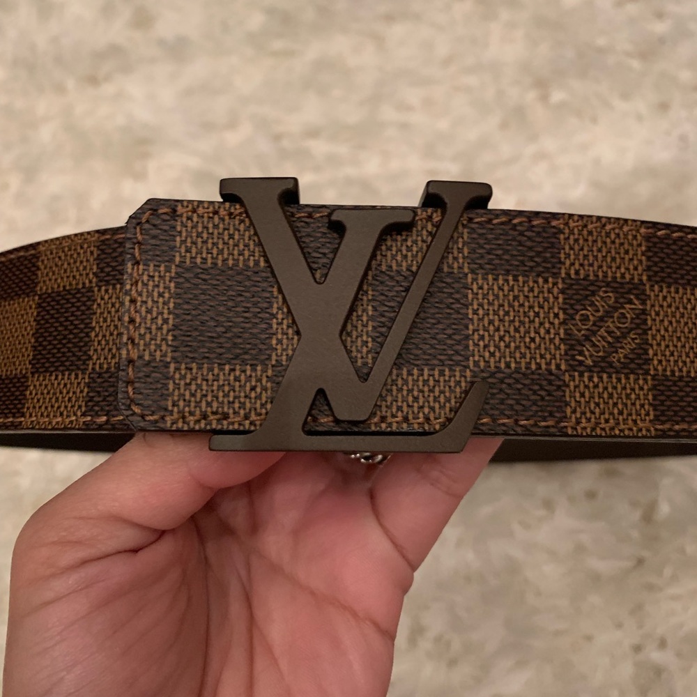 Louis Vuitton Damien Ebene Belt
